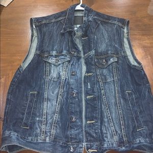 Marc Ecko denim vest
